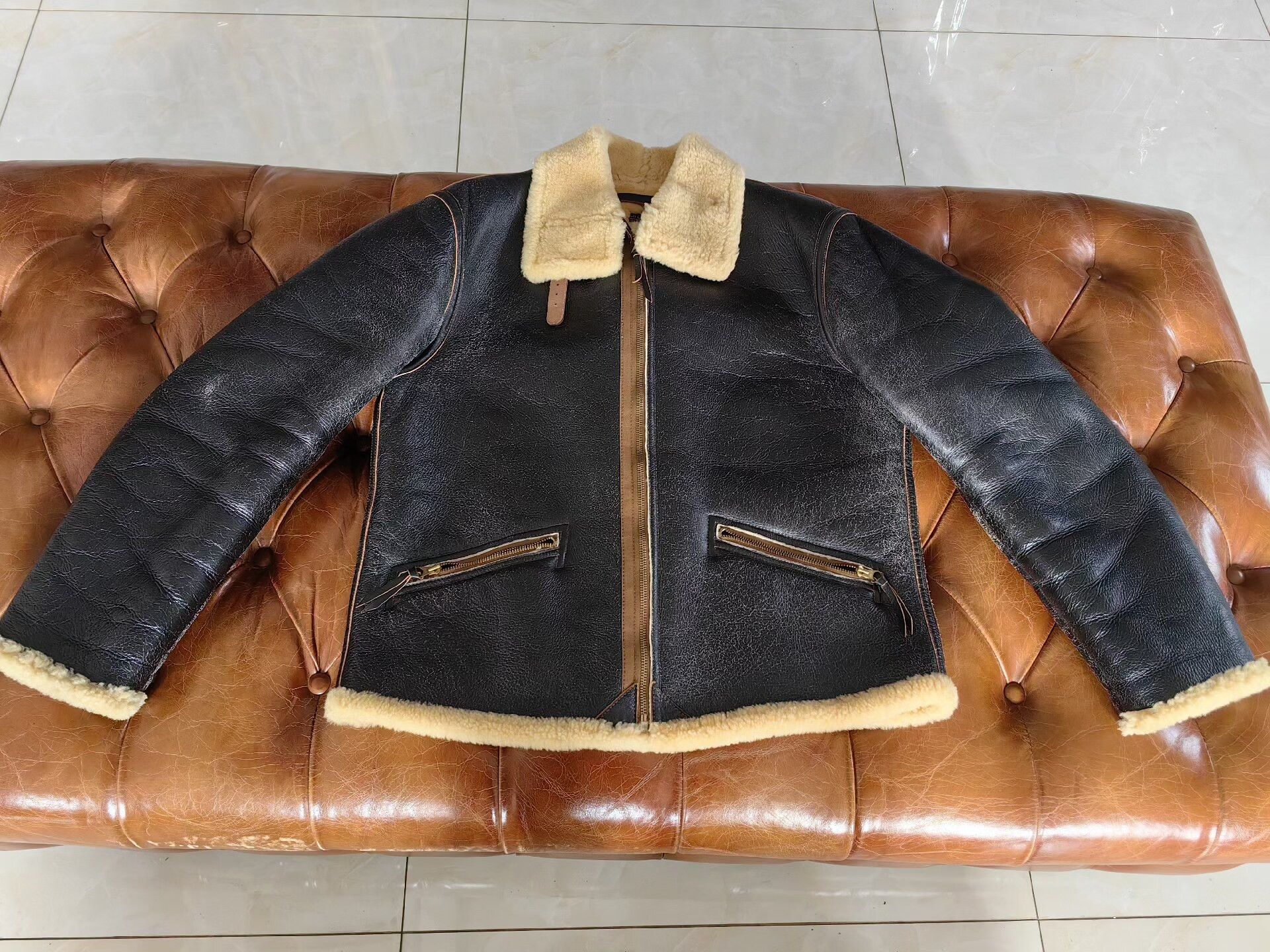 The Real McCoy's classic the real mccoy's d-1 pilot jacket Size US M / EU 48-50 / 2 - 1 Thumbnail
