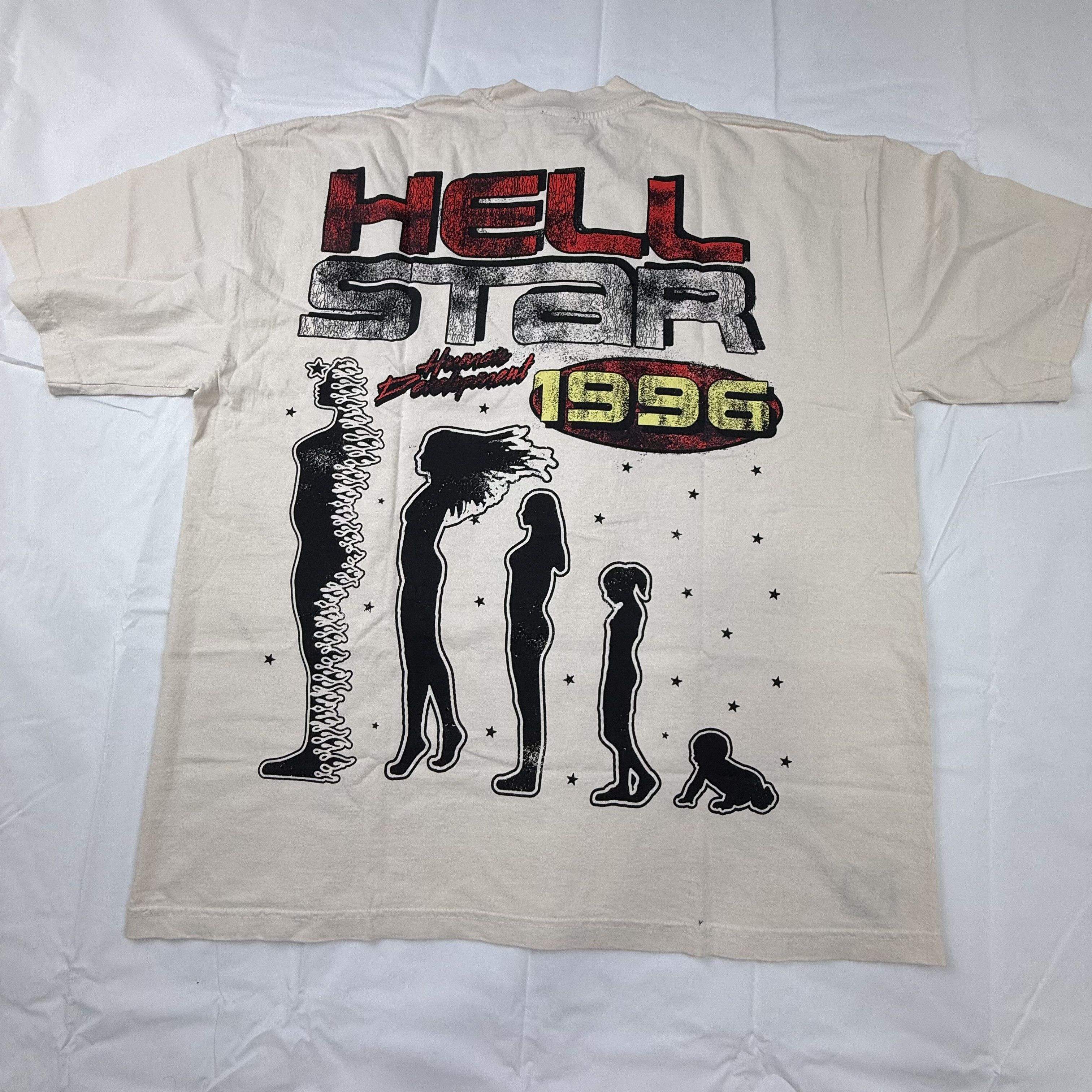 HELLSTAR Hellstar Overseas Fall 2023 Exclusive Brain Graphic T-Shirt Size US XXL / EU 58 / 5 - 6 Thumbnail
