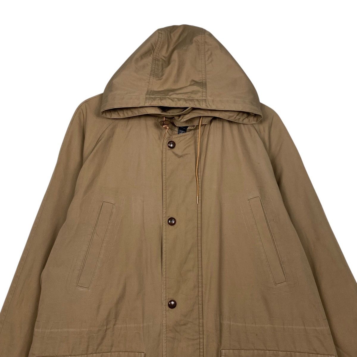 Burberry Burberrys overcoat hoodie jacket Size US M / EU 48-50 / 2 - 2 Thumbnail