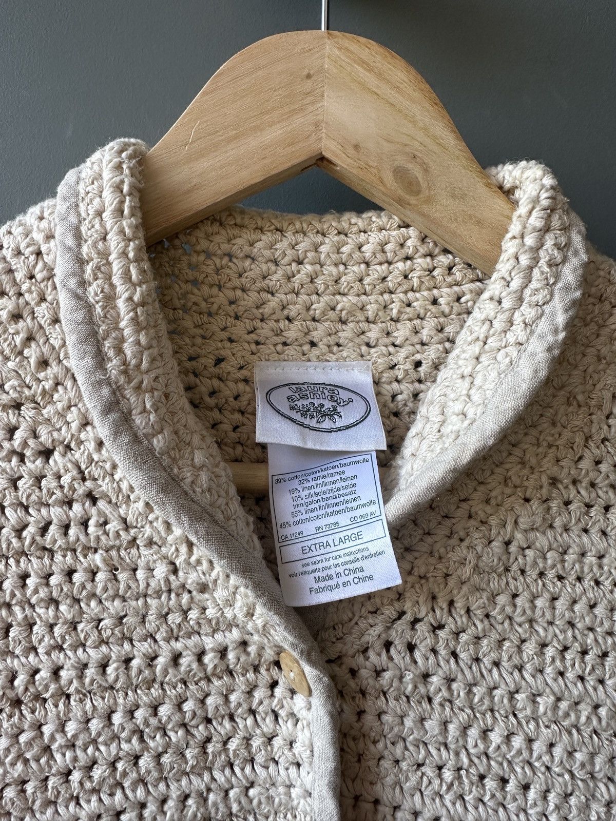 Laura Ashley Laura Ashley Knit Cardigan Sweater Size XL Size XL / US 12-14 / IT 48-50 - 3 Thumbnail