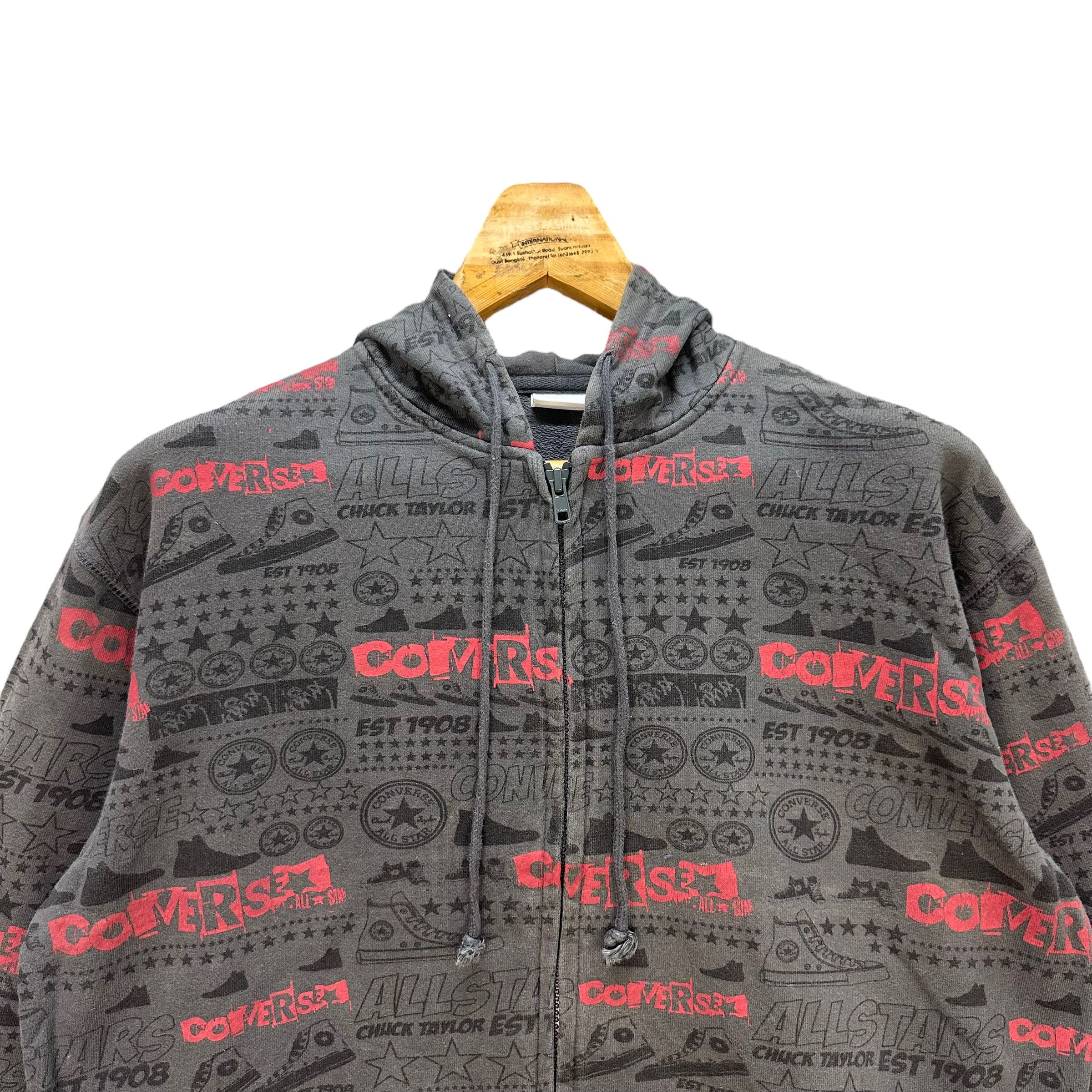Converse CONVERSE FULLPRINT ZIPPER HOODIES #8560-014 Size US L / EU 52-54 / 3 - 2 Thumbnail