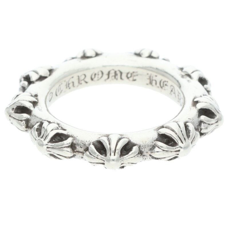 Chrome Hearts Chrome Hearts Cross Band Silver Ring Size ONE SIZE - 1 Thumbnail