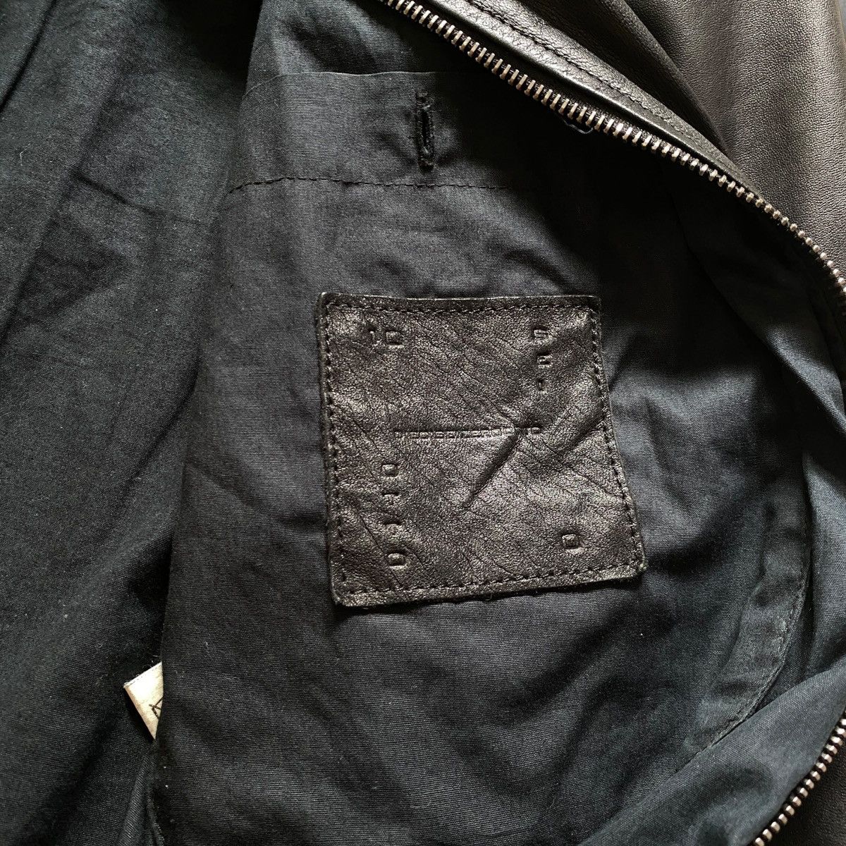 10sei0otto Vintage 10Sei0Otto Leather Jacket Black style Rick owens 00s Size US M / EU 48-50 / 2 - 5 Thumbnail