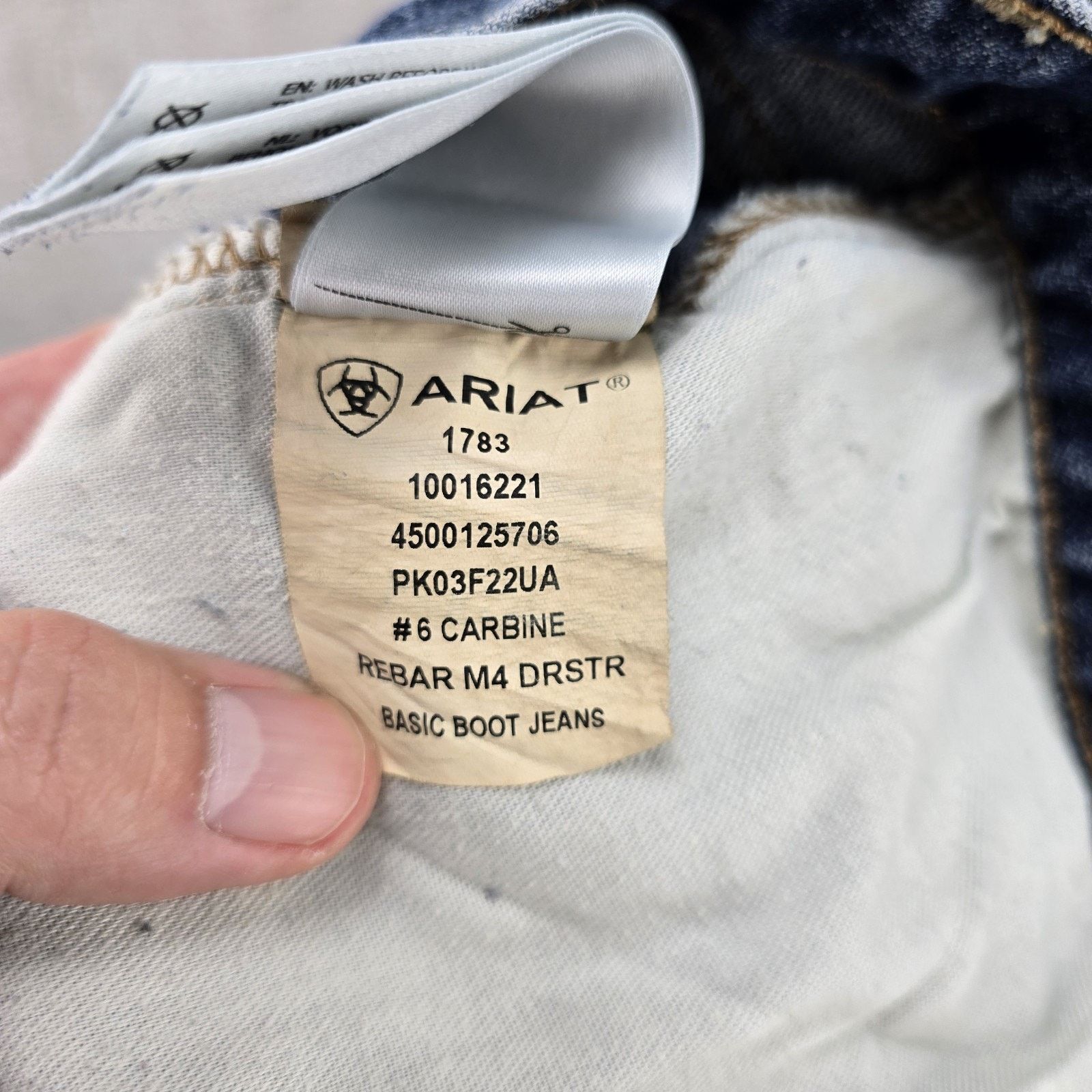Ariat Ariat Rebar M4 Jeans 40x32 (Fits 41x29) Relaxed Boot Cut Size US 40 / EU 56 - 8 Thumbnail