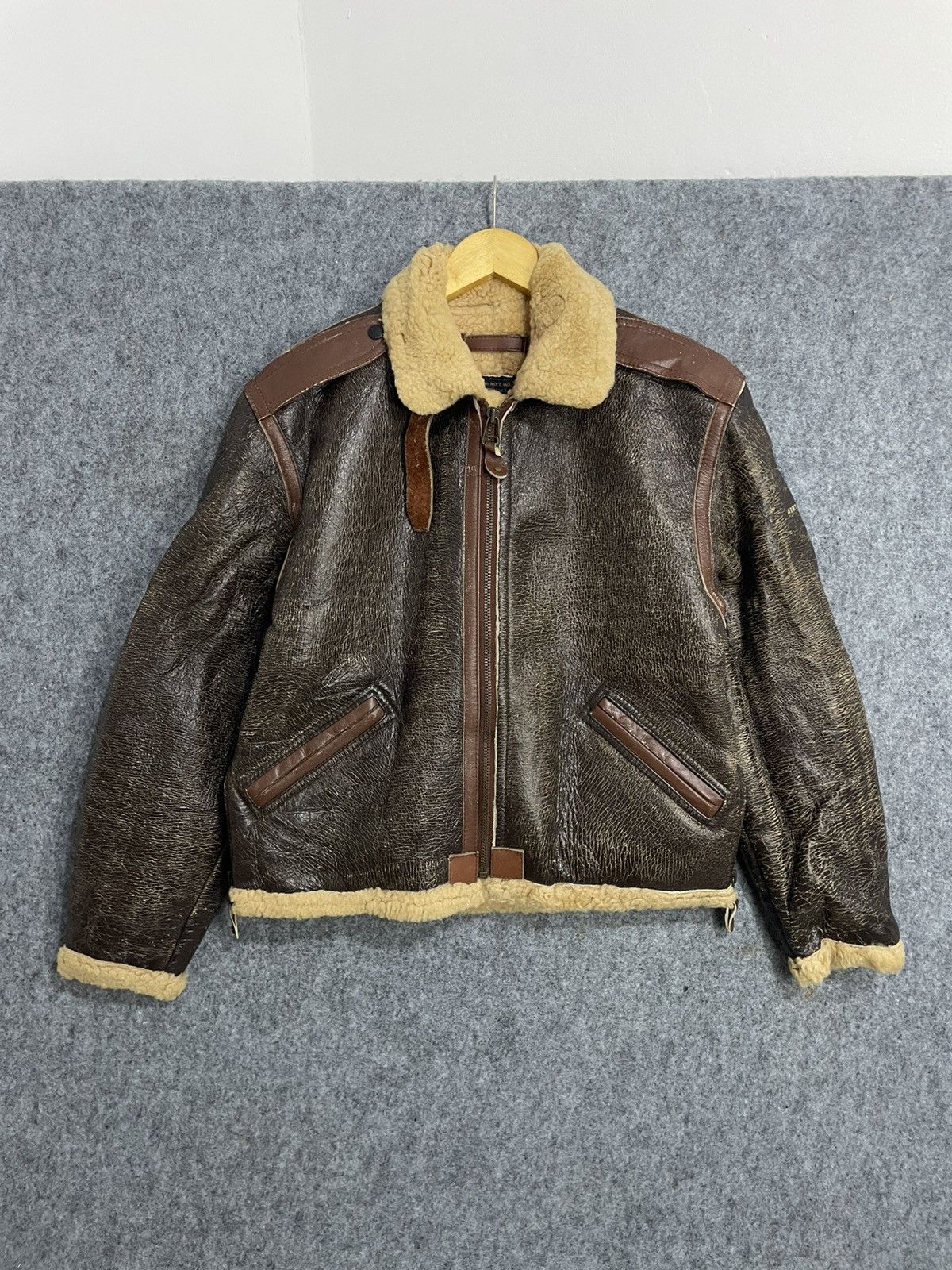 Vintage Vintage Dog Fight Flying Man’s Bomber Jacket Size US S / EU 44-46 / 1 - 1 Thumbnail