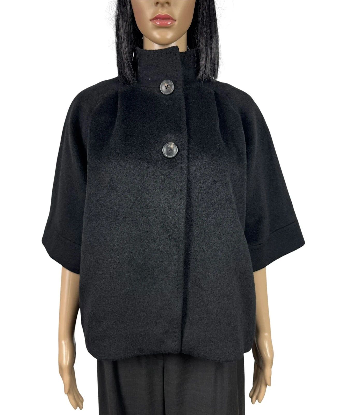 Other Lenoci Key To Elegance Cashmere Coat Short Sleeve Size M / US 6-8 / IT 42-44 - 2 Thumbnail