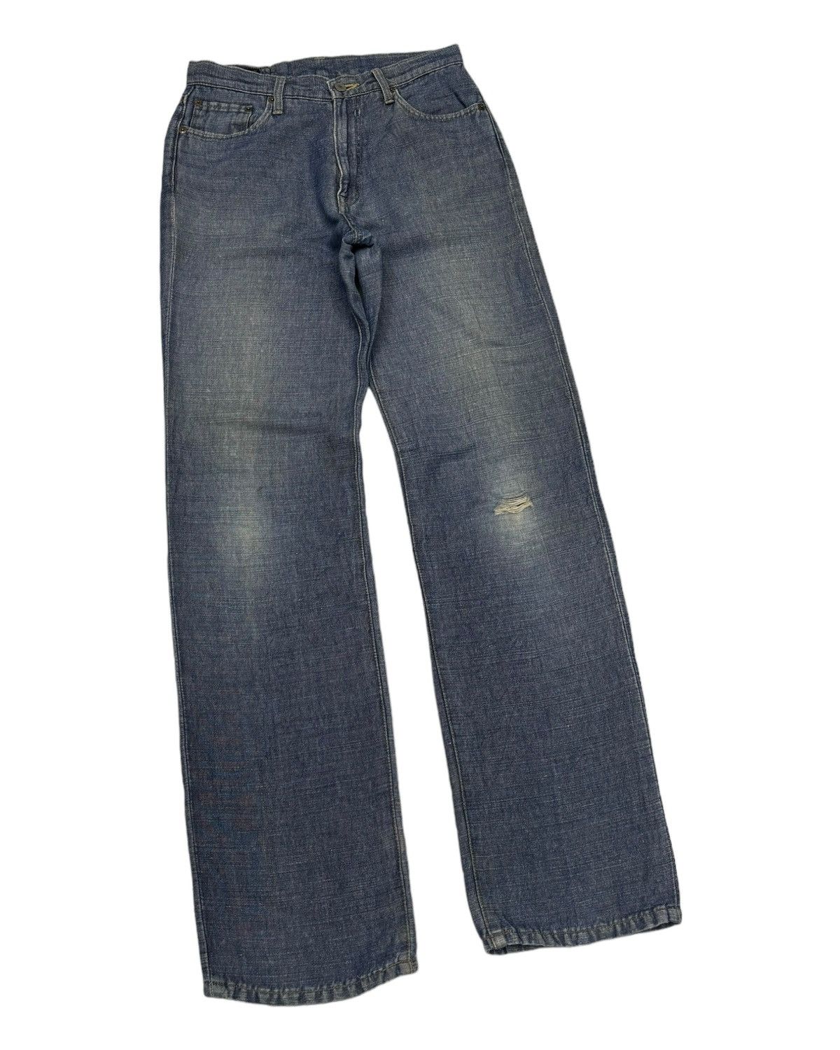 Japanese Brand VINTAGE BLUEWAY JAPAN DENIM LINE JEANS Size US 29 - 3 Thumbnail