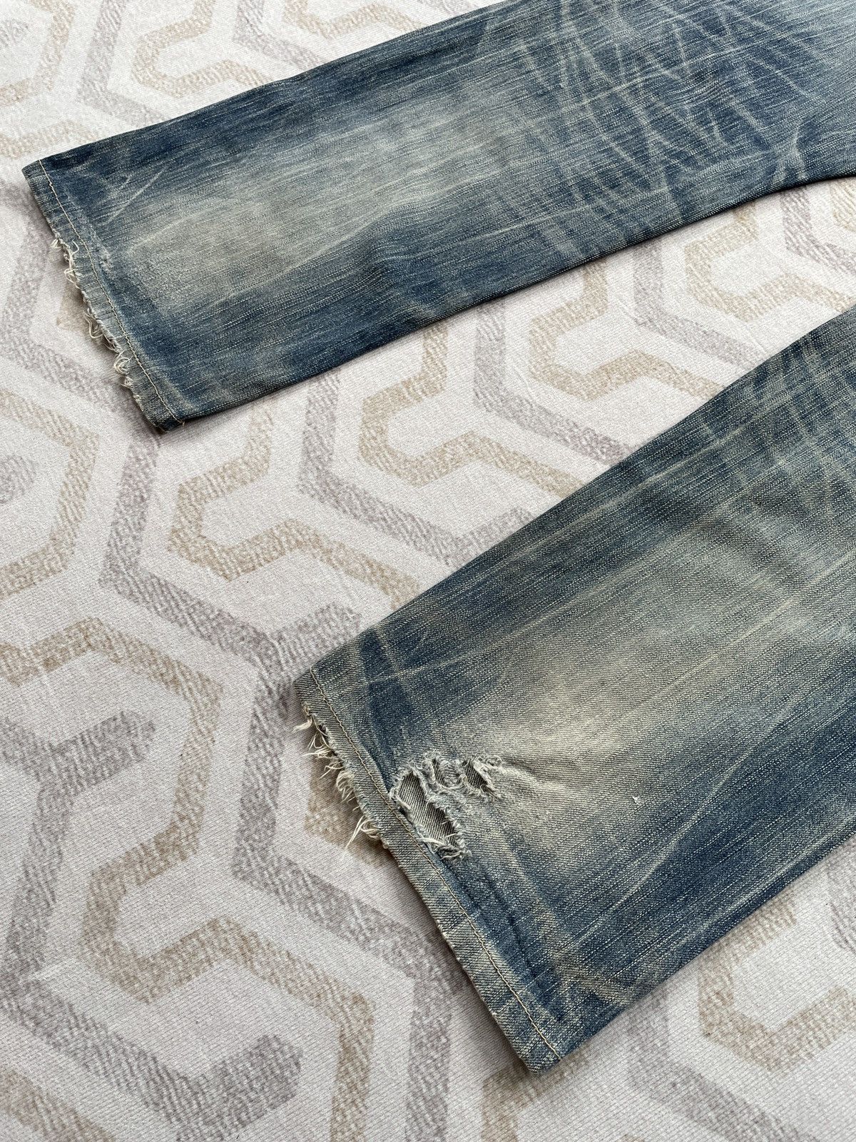 Edwin × If Six Was Nine × Vintage Edwin XV Buckle Back Jeans Size US 34 / EU 50 - 9 Thumbnail