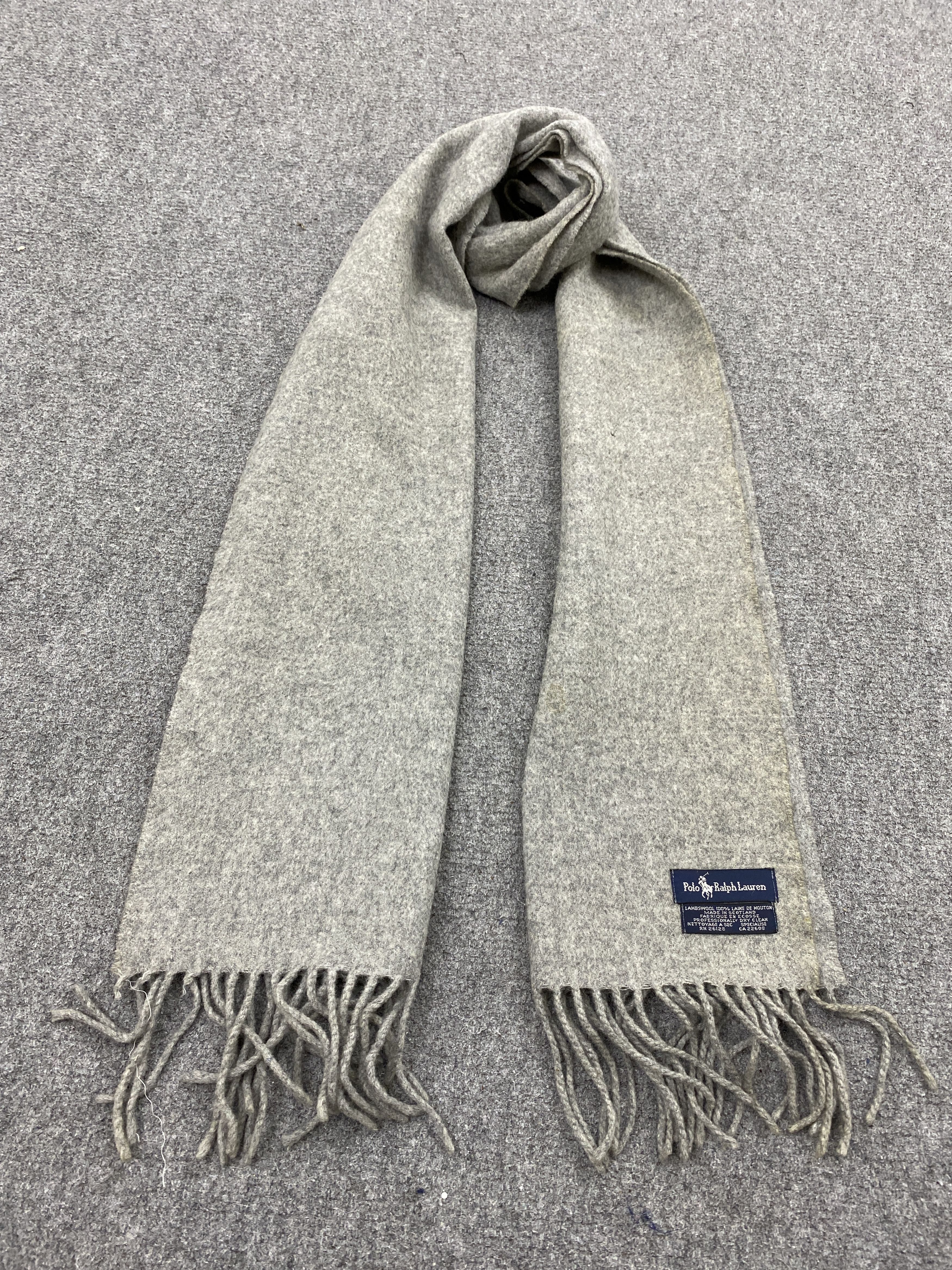 Polo Ralph Lauren Polo Ralph Lauren Scotland Muffler Scarf Pure Wool - SC0023 Size ONE SIZE - 1 Thumbnail