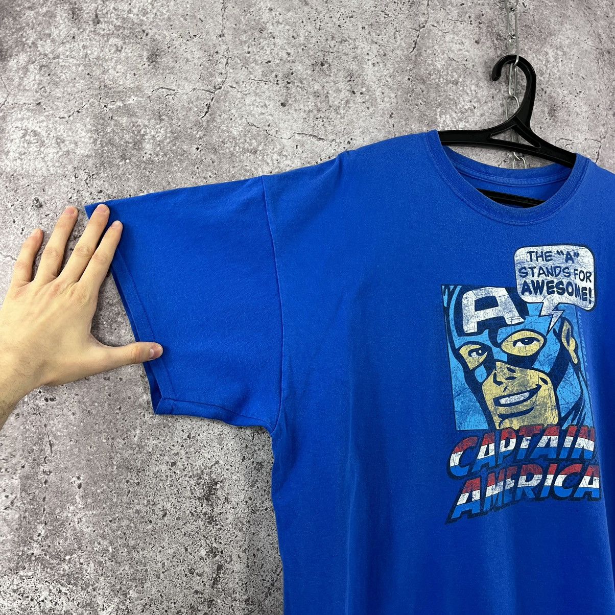 Marvel Comics × Universal Studios × Vintage Captain America Vintage 90’s Tee Universal Studios Marvel Size US XXL / EU 58 / 5 - 2 Thumbnail