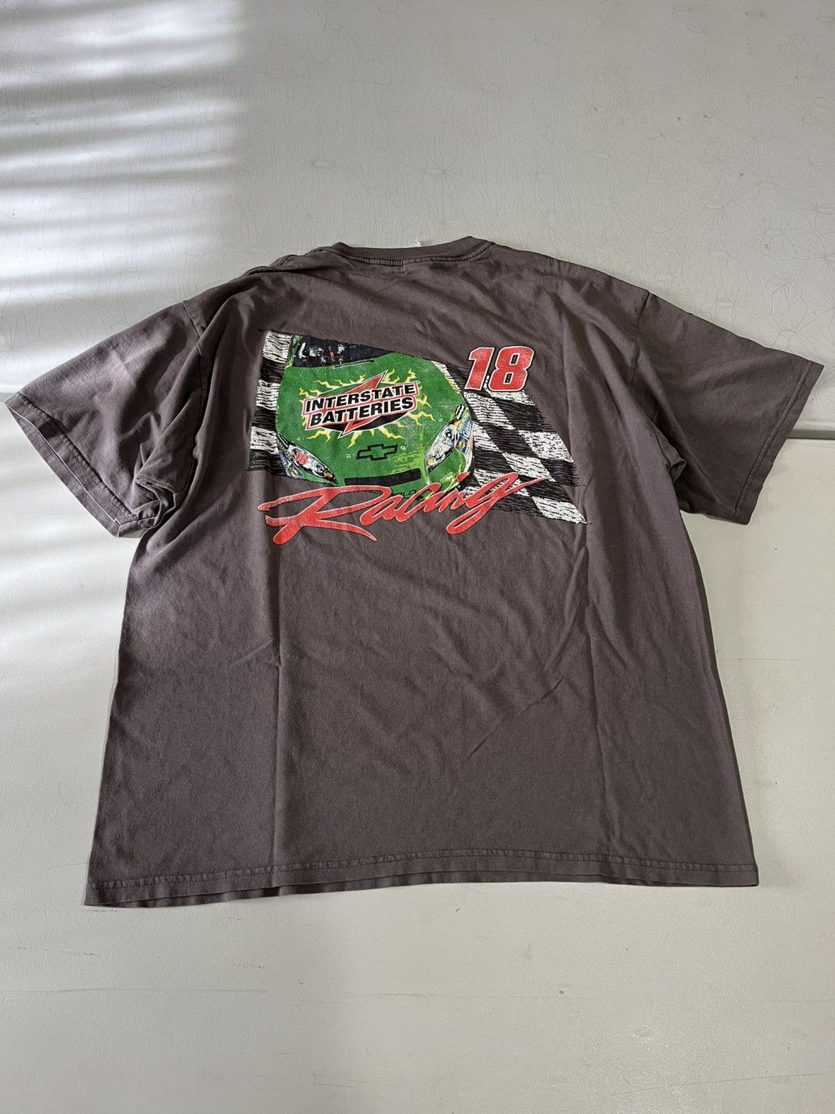 Vintage Vintage interstate batteries racing shirt Size US XL / EU 56 / 4 - 2 Thumbnail
