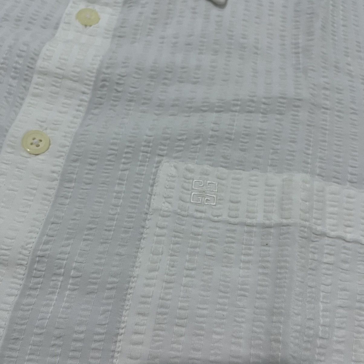 Givenchy Givenchy True White Shirt Luxury Brand Size US L / EU 52-54 / 3 - 3 Thumbnail