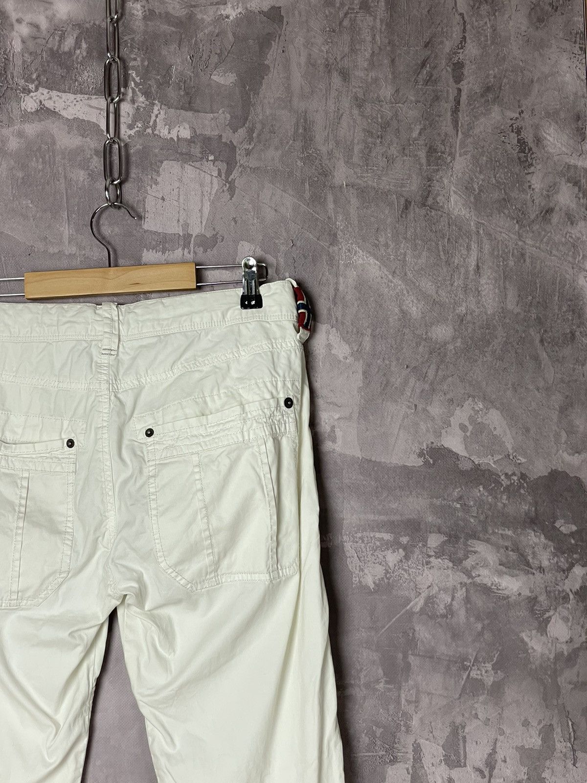 Napapijri × Vintage Napapijri Vintage 90s Winter Polar Norway Ski White Pants M Size US 32 / EU 48 - 14 Thumbnail