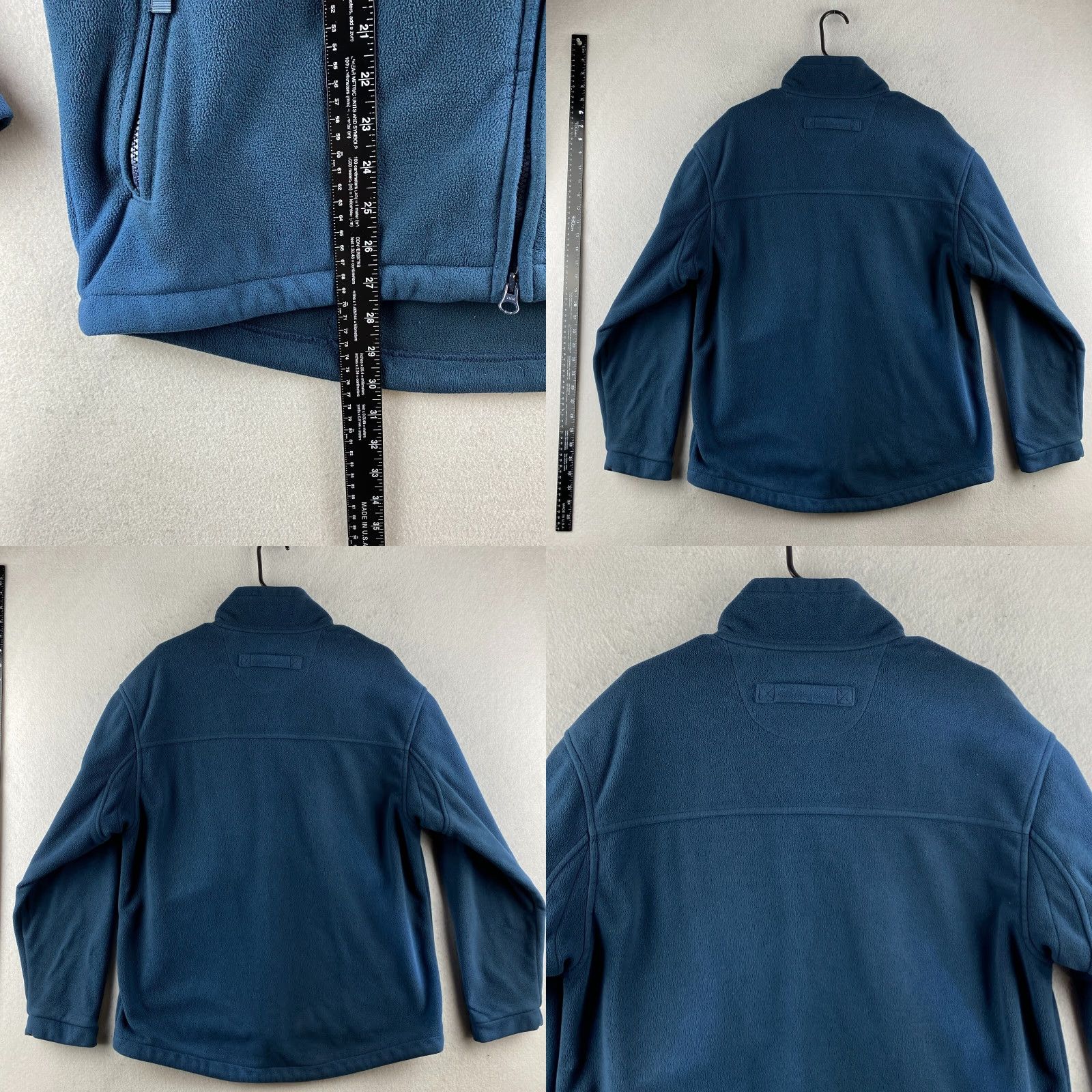 Vintage VINTAGE Duluth Sweater Mens M Blue Full Zip Fleece Work Wear Pockets Size US M / EU 48-50 / 2 - 9 Thumbnail