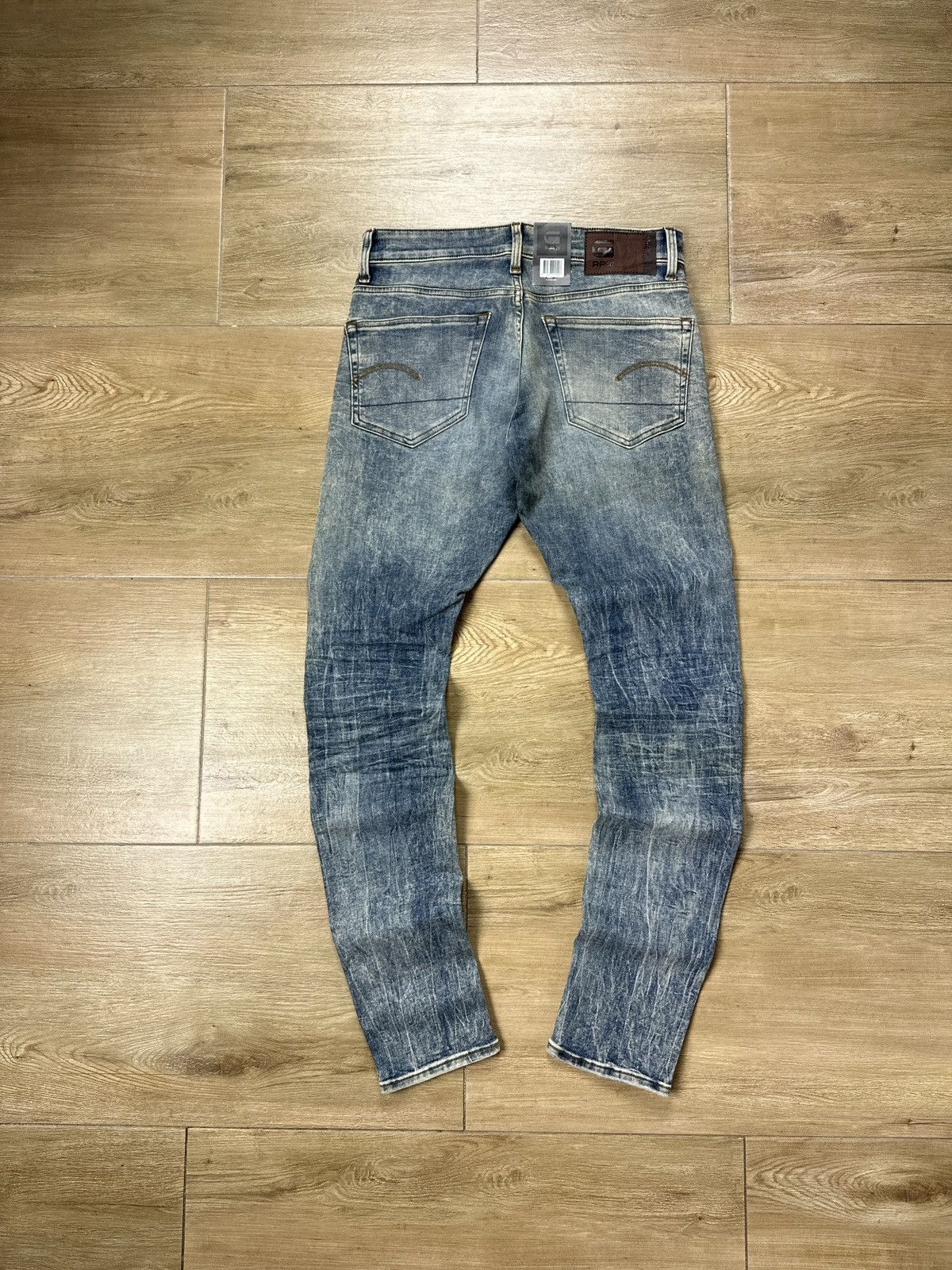 G-Star NEW🏷️ G-Star Raw 3301 Deconstructed Super Slim Denim Jeans Size US 30 / EU 46 - 8 Thumbnail
