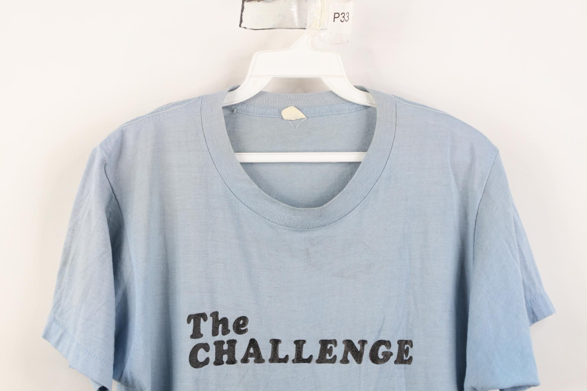 Vintage Vintage 90s MTV The Challenge TV Shoes T-Shirt Blue USA Size US L / EU 52-54 / 3 - 2 Thumbnail