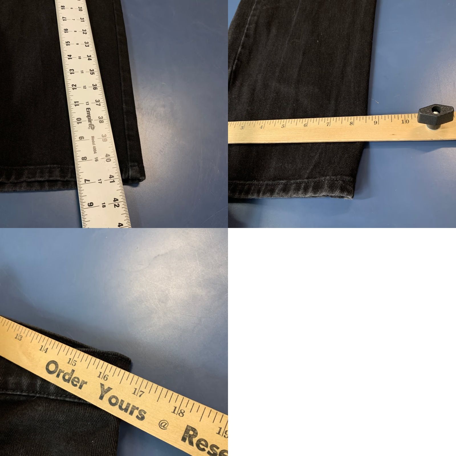 Polo Ralph Lauren VINTAGE Polo Ralph Lauren Denim Jeans Mens 33x32 Black Embroidered Flag Jean Co Size US XS / EU 42 / 0 - 9 Thumbnail