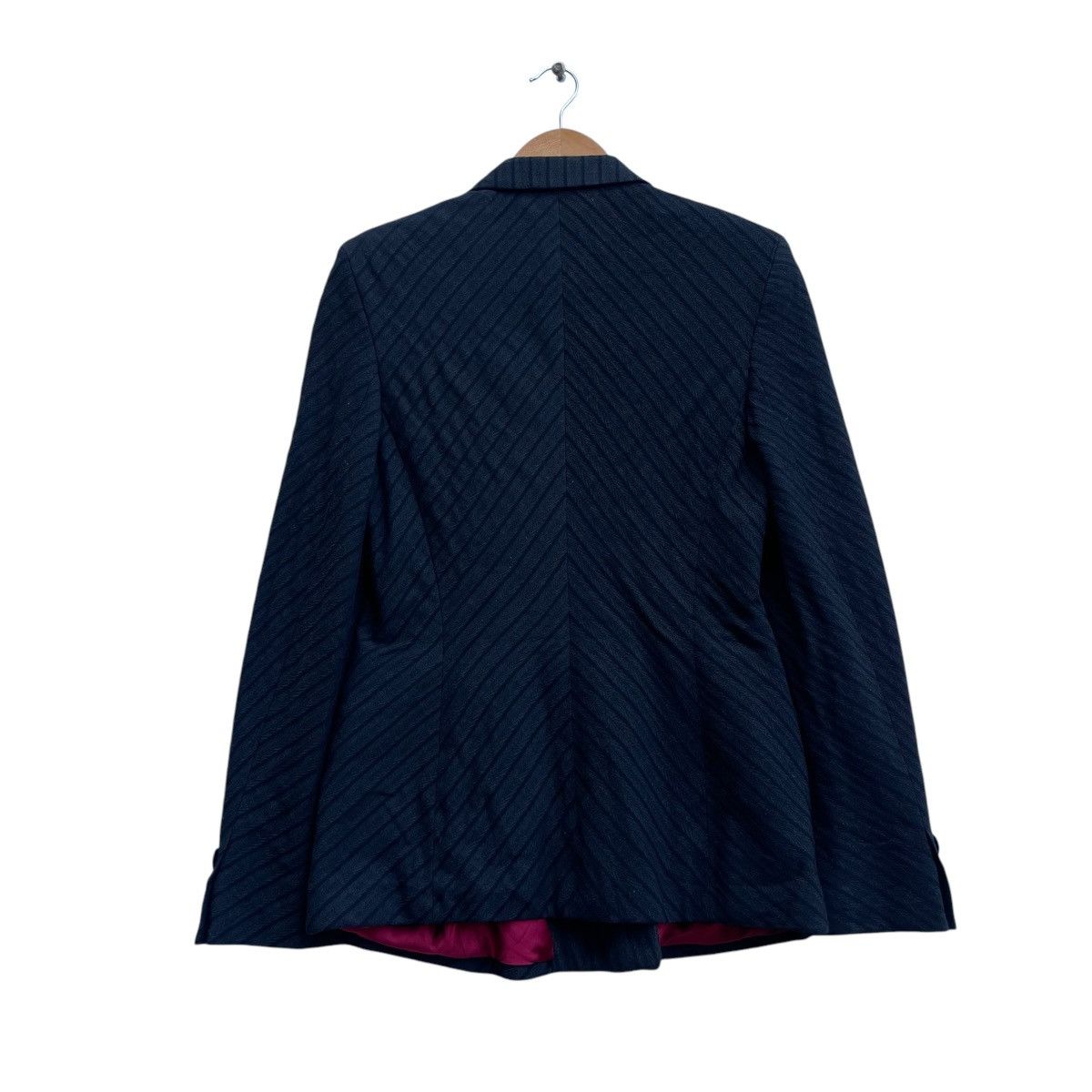 DKNY × Donna Karan 💥Vintage Donna Karan New York Double Collar Stripe Femme Size M / US 6-8 / IT 42-44 - 2 Thumbnail