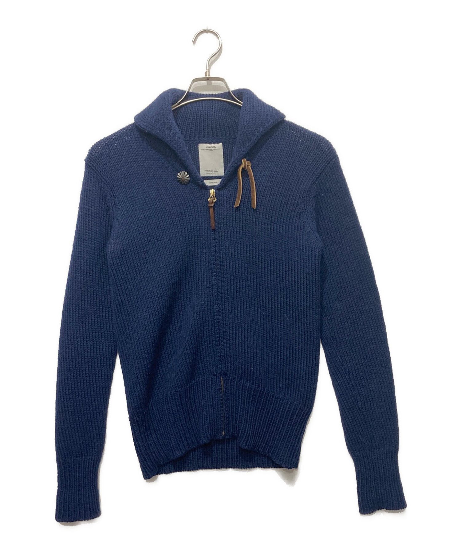 Visvim Visvim 13AW Sturgis FZ Zip Knit Sweater Size US S / EU 44-46 / 1 - 1 Thumbnail