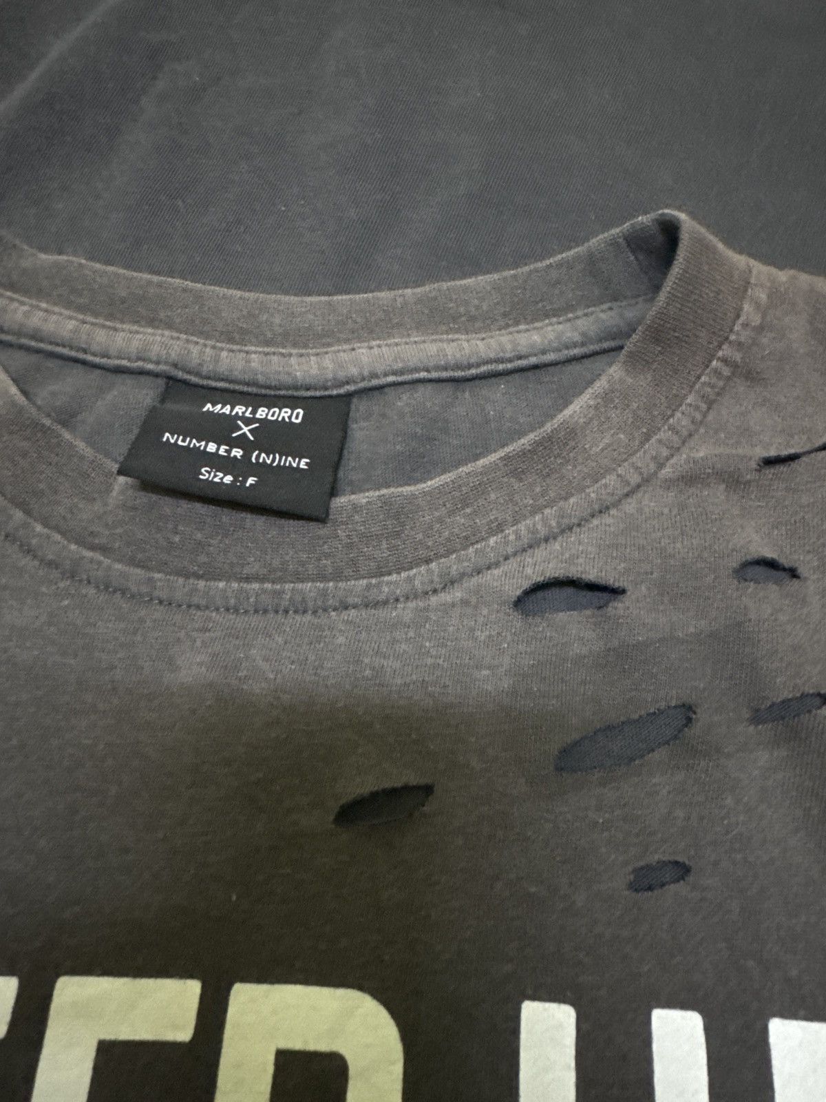 Number (N)ine NUMBER (N)INE X MALBORO STEP UP OUT YOUR BOX FADED TEE Size US S / EU 44-46 / 1 - 6 Thumbnail