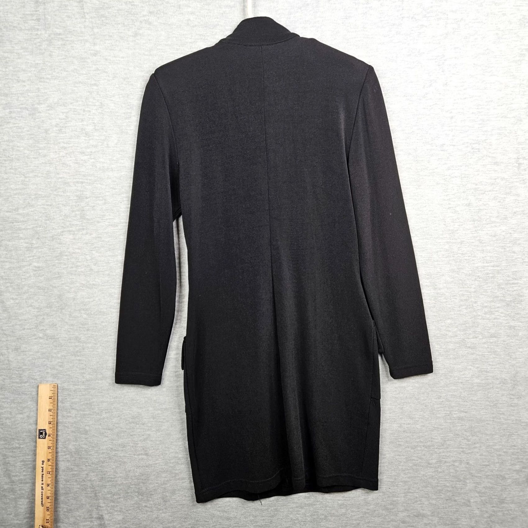 Vintage Vintage Ginger Bort Black Golden Zipper Dress A-Line Fall Size 12 - Condition Check Size XL / US 12-14 / IT 48-50 - 2 Thumbnail