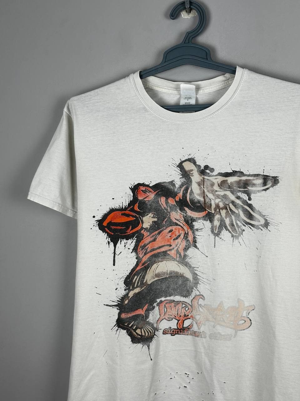 Band Tees THRASHED Vintage 2000s LIMP BIZKIT CLASSIC LOGO Size US L / EU 52-54 / 3 - 3 Thumbnail