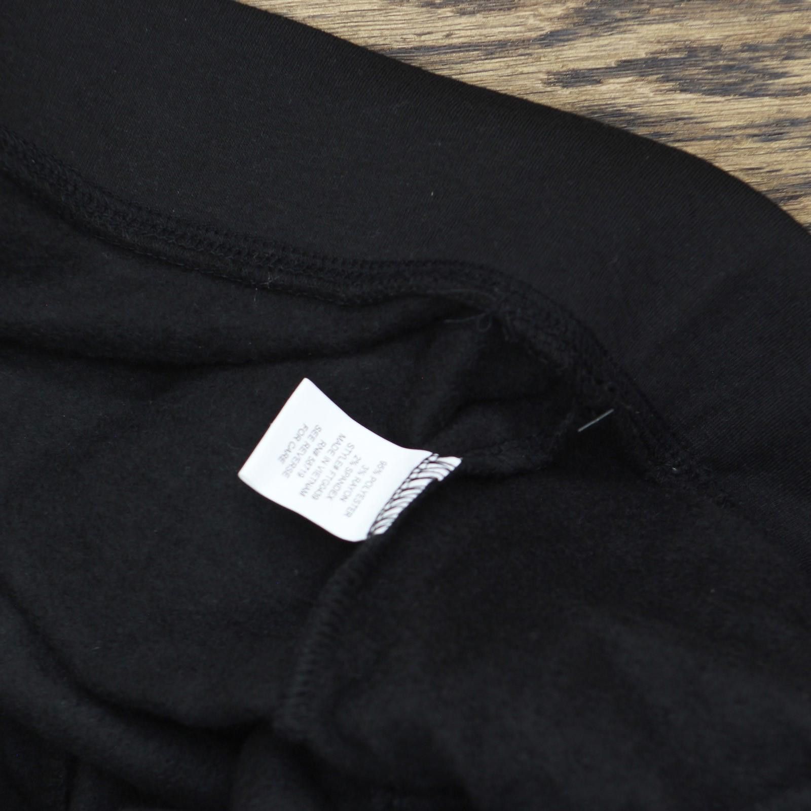 Other New Ny Collection Plus Size Fleece Knit Sweatpants Black 1x Size 40" / US 18 - 4 Thumbnail