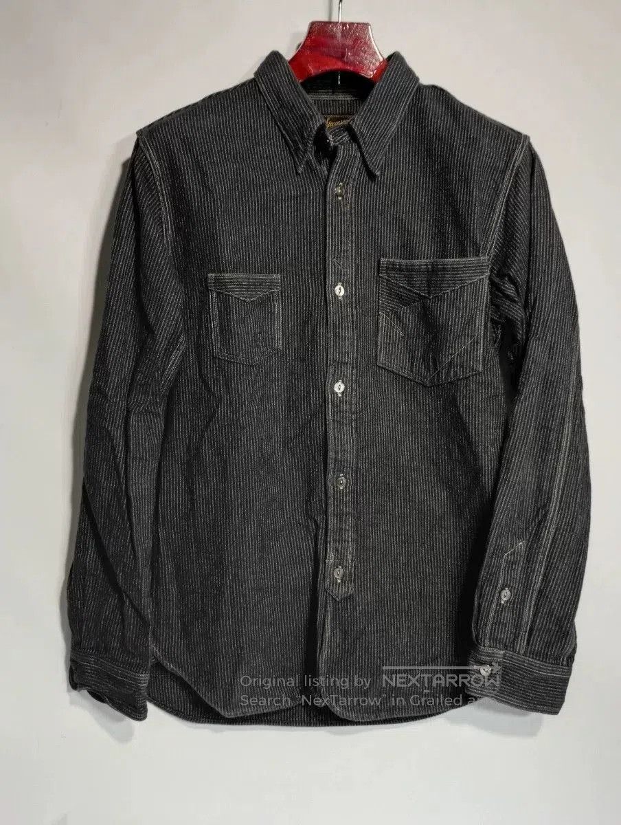 Stevenson Overall Co. Stevenson Overall Black Work Shirt. Size US S / EU 44-46 / 1 - 1 Thumbnail
