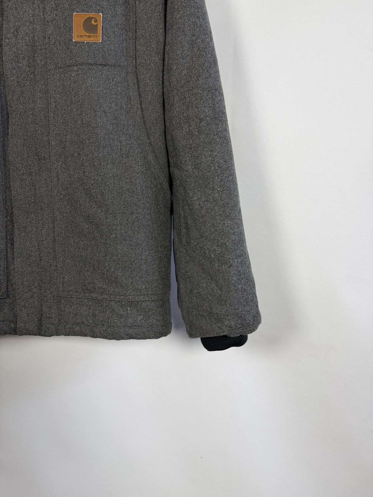 Carhartt Carhartt Artic Coat Wool Hooded Jacket Streetwear Y2K Size M Size US M / EU 48-50 / 2 - 5 Thumbnail