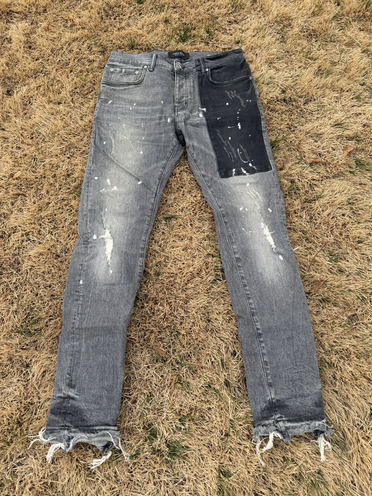 Purple Brand Purple Black Tag Jeans Size US 31 - 1 Thumbnail