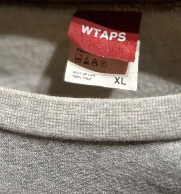 Wtaps WTAPS JAPAN CREWNECK SWEATER GREY URBAN TERRITORY SZ M Size US M / EU 48-50 / 2 - 4 Thumbnail