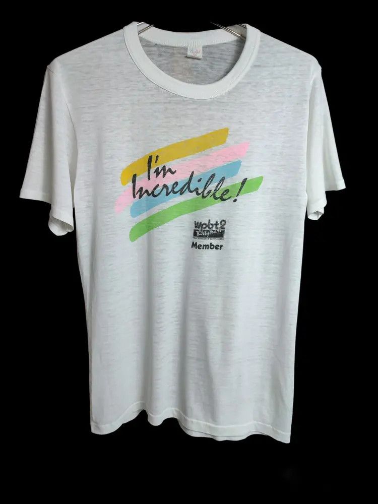 Garbage TV Vintage 80's Incredible television Florida t-shirt wpbt2 Size US L / EU 52-54 / 3 - 2 Thumbnail