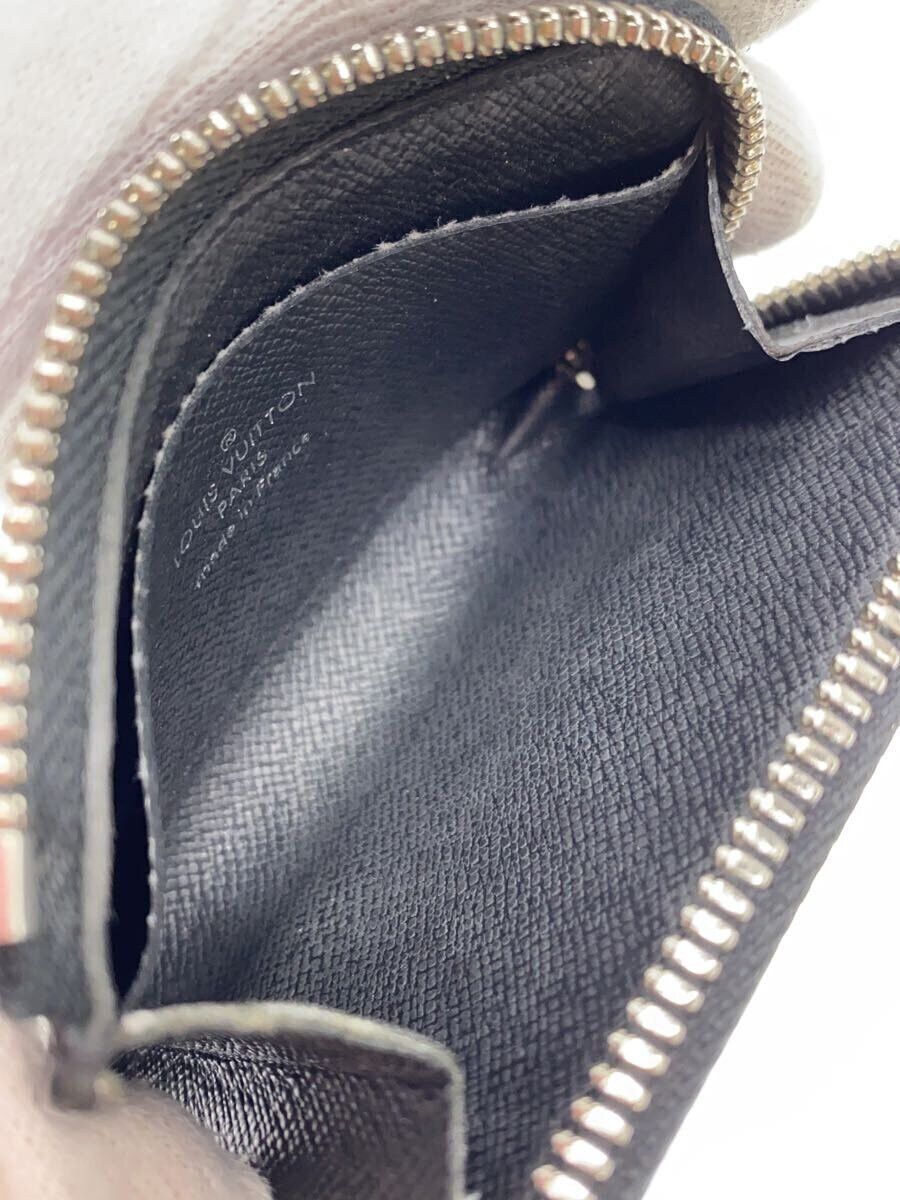 Louis Vuitton Louis Vuitton Taiga Porte Monnet Jour Plain Black Size ONE SIZE - 4 Thumbnail