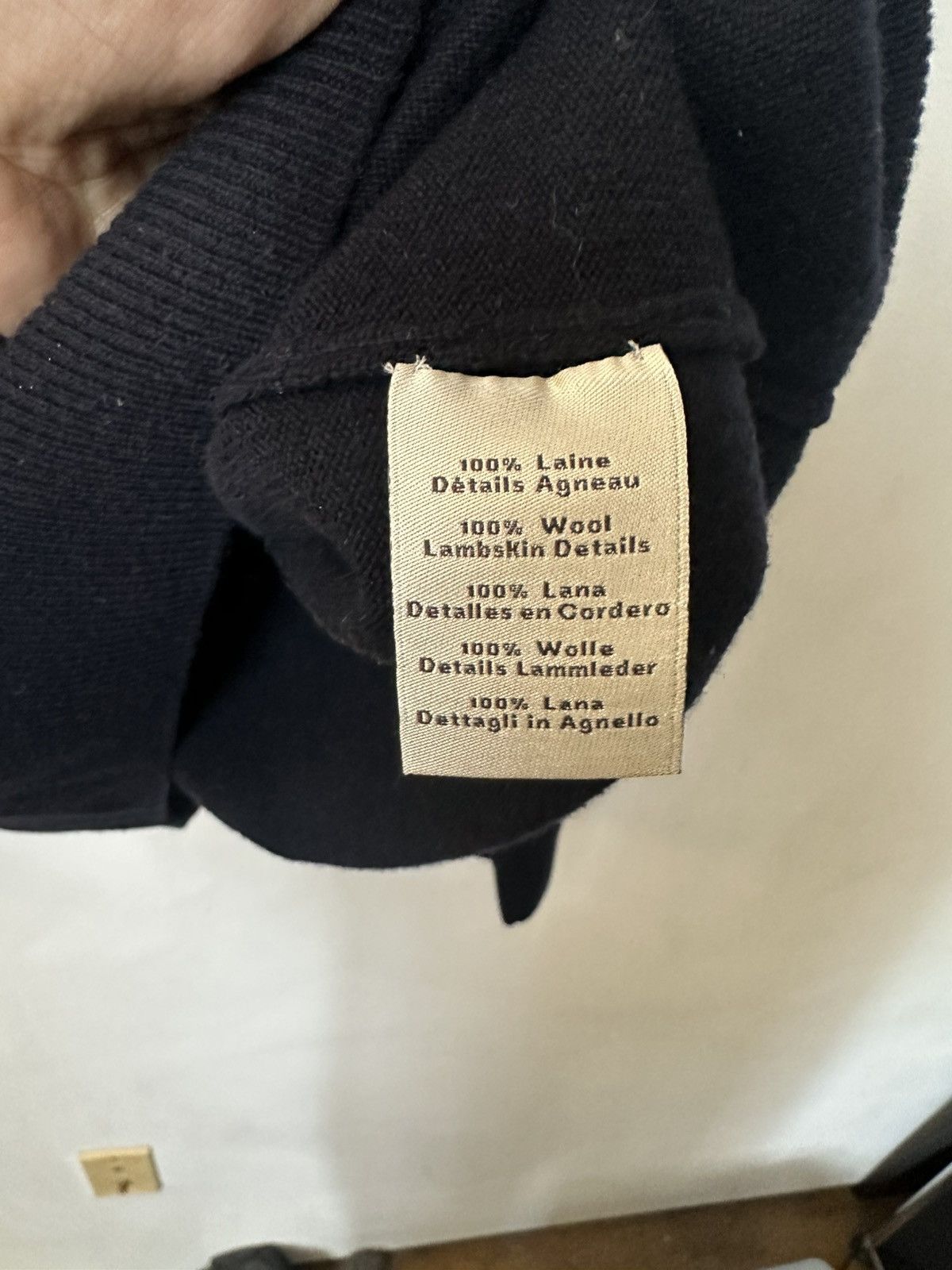 Hermes Hermes Leather Detail Zip Front Size US L / EU 52-54 / 3 - 3 Thumbnail