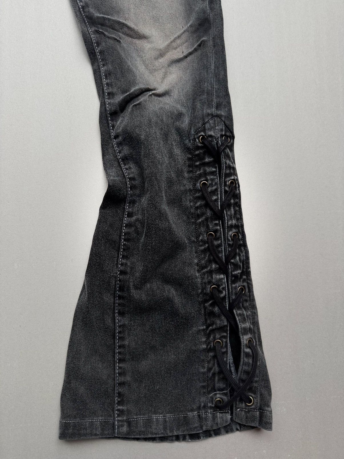 CIVARIZE lace-up flare jeans Size US 26 / EU 42 - 3 Thumbnail
