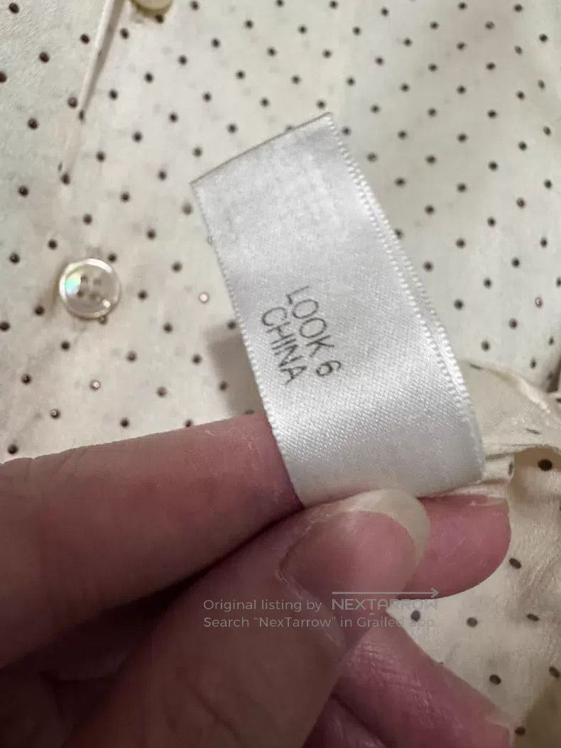 Saint Laurent Paris Saint Laurent Paris Mint Green Full Studs Mulberry Silk Sh Size US XL / EU 56 / 4 - 6 Thumbnail