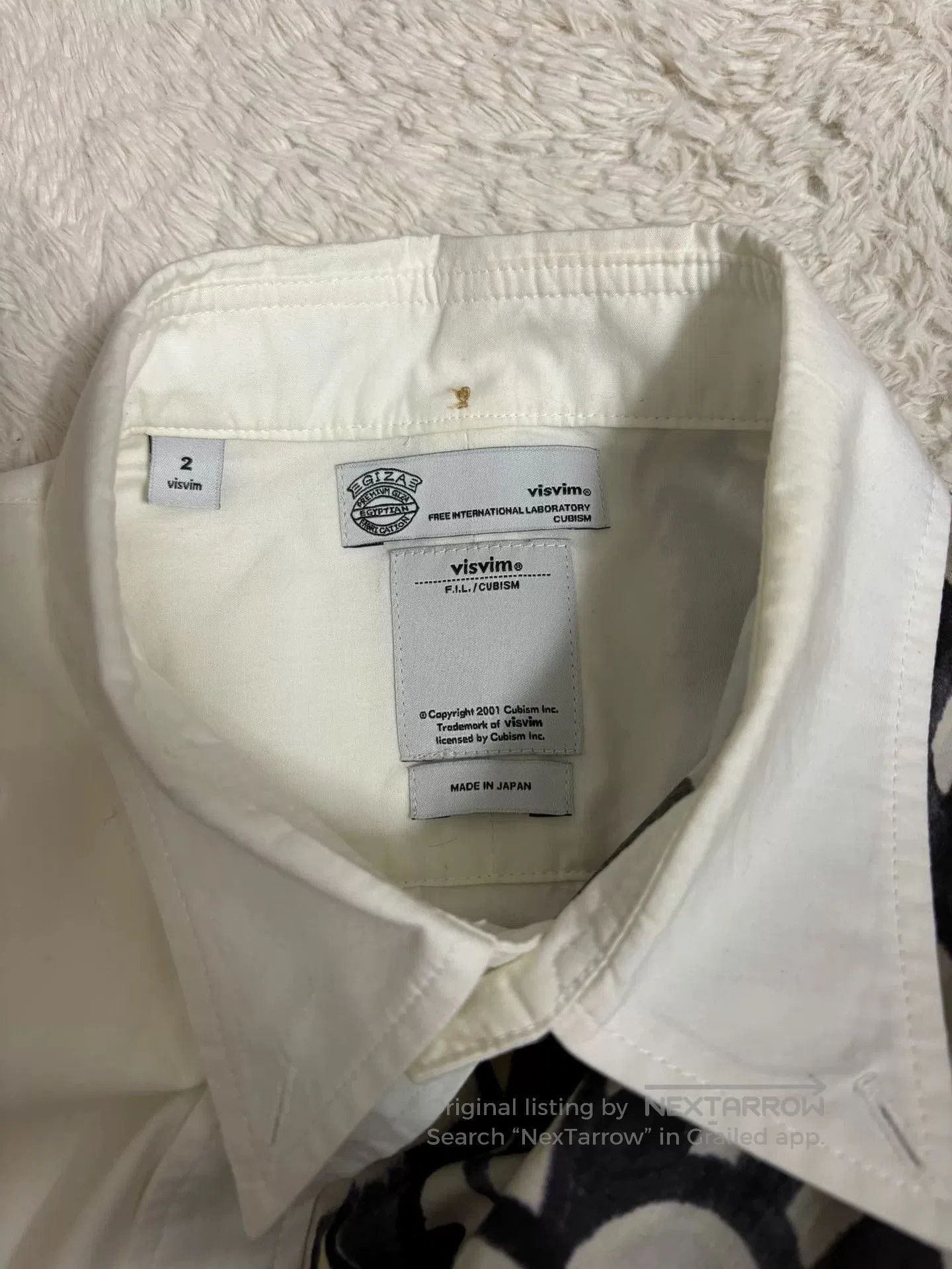 Visvim Visvim 17ss Carp Shirt. Size US M / EU 48-50 / 2 - 3 Thumbnail