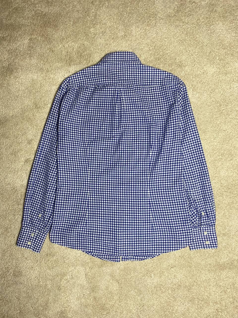 Brunello Cucinelli Brunello Cucinelli Check Classic Casual Blue Shirt Button Up Size US L / EU 52-54 / 3 - 5 Thumbnail
