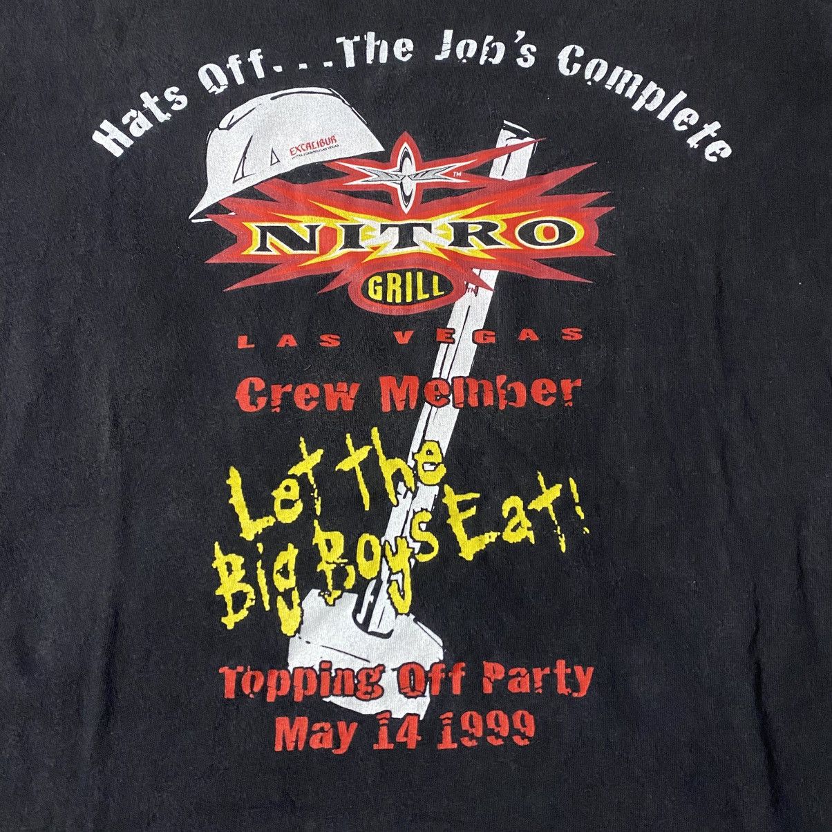 Vintage × WCW/nWo Vintage Nitro Grill Wcw/Nwo Tshirt Size US L / EU 52-54 / 3 - 4 Thumbnail