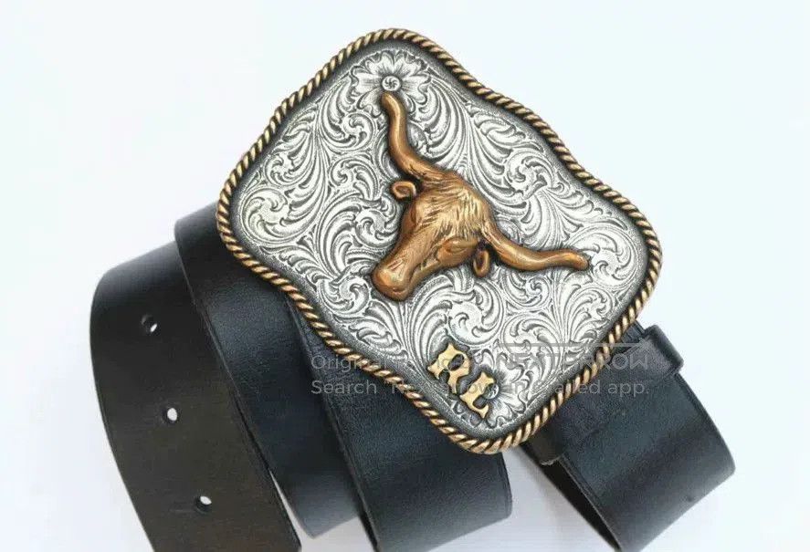 RRL Ralph Lauren Vintage Polo Ralph Lauren Western Belt. Size ONE SIZE - 1 Thumbnail