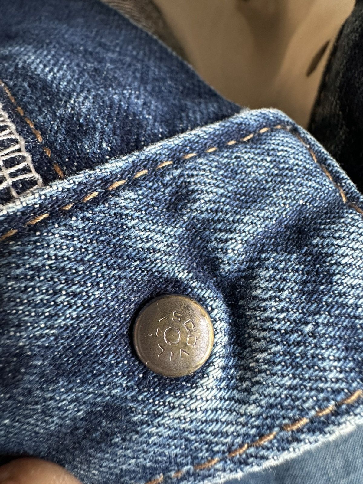 Uniqlo Vintage 80s Unique Clothing Warehouse Denim W31 D520 Size US 31 - 14 Thumbnail