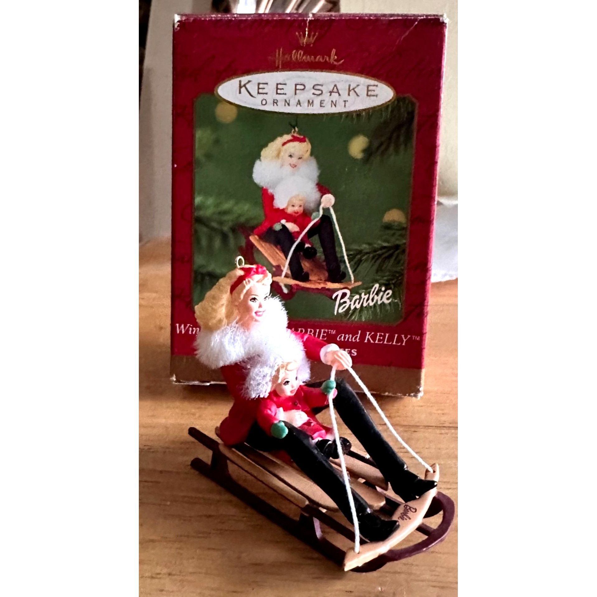 Other Hallmark Keepsake Winter Fun With Barbie Kelly 1999 Christm Size ONE SIZE - 2 Thumbnail