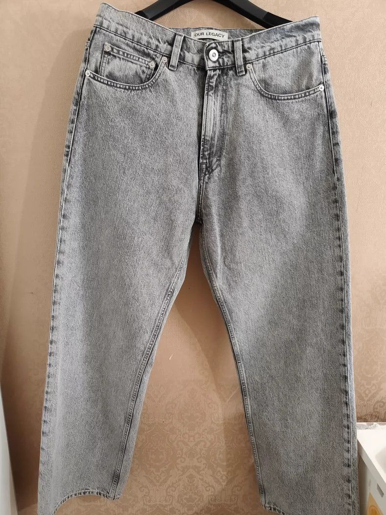 Our Legacy Our Legacy Classic Wash Gray Denim Pants-dmc Size US 31 - 1 Thumbnail