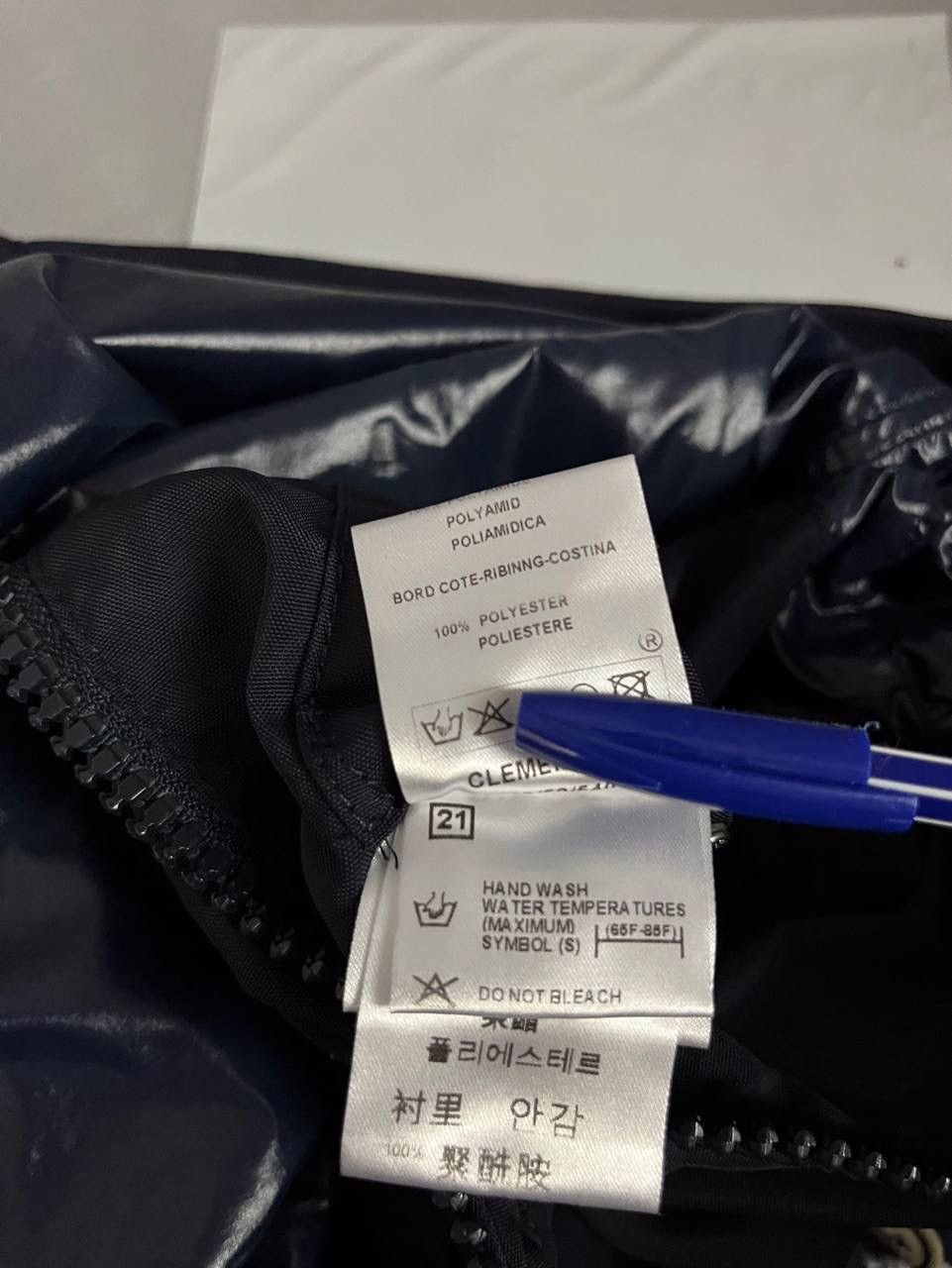 Moncler Moncler Jacket Navy Size US L / EU 52-54 / 3 - 13 Thumbnail