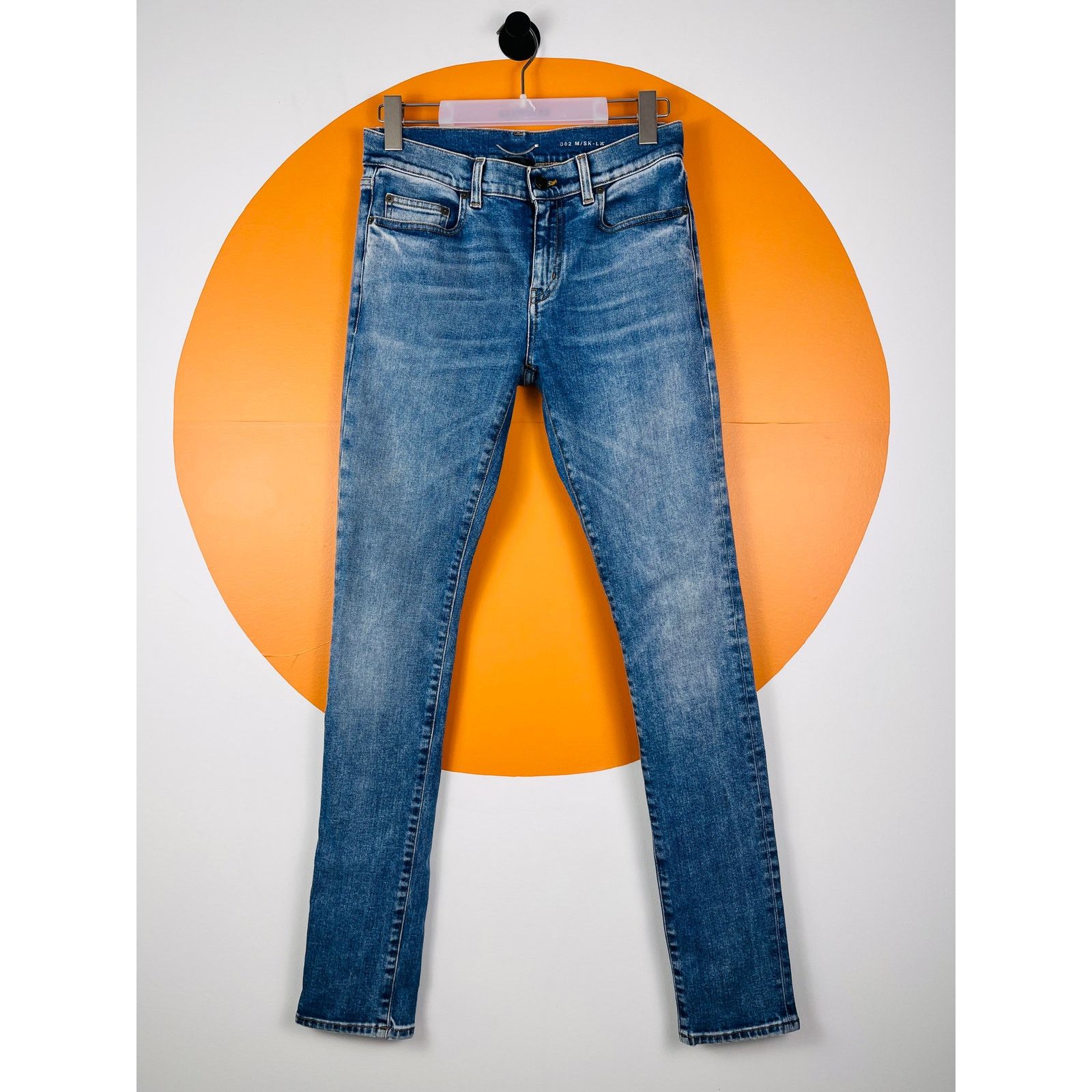 Saint Laurent Paris Hedi Slimane 2016 Crash Denim Jeans SAINT