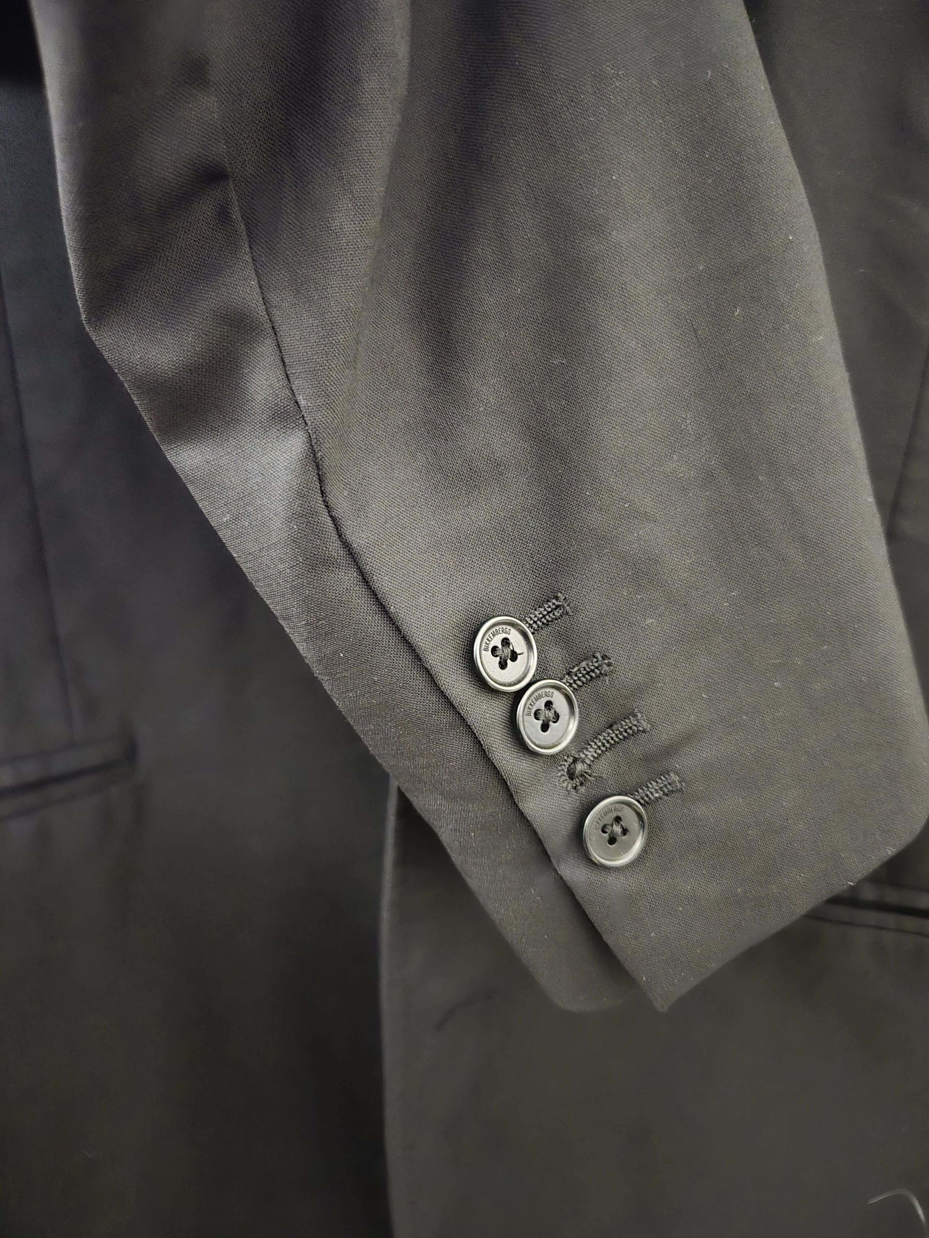 Dirk Bikkembergs Dirk Bikkembergs Black Blazer Size 46R - 8 Thumbnail