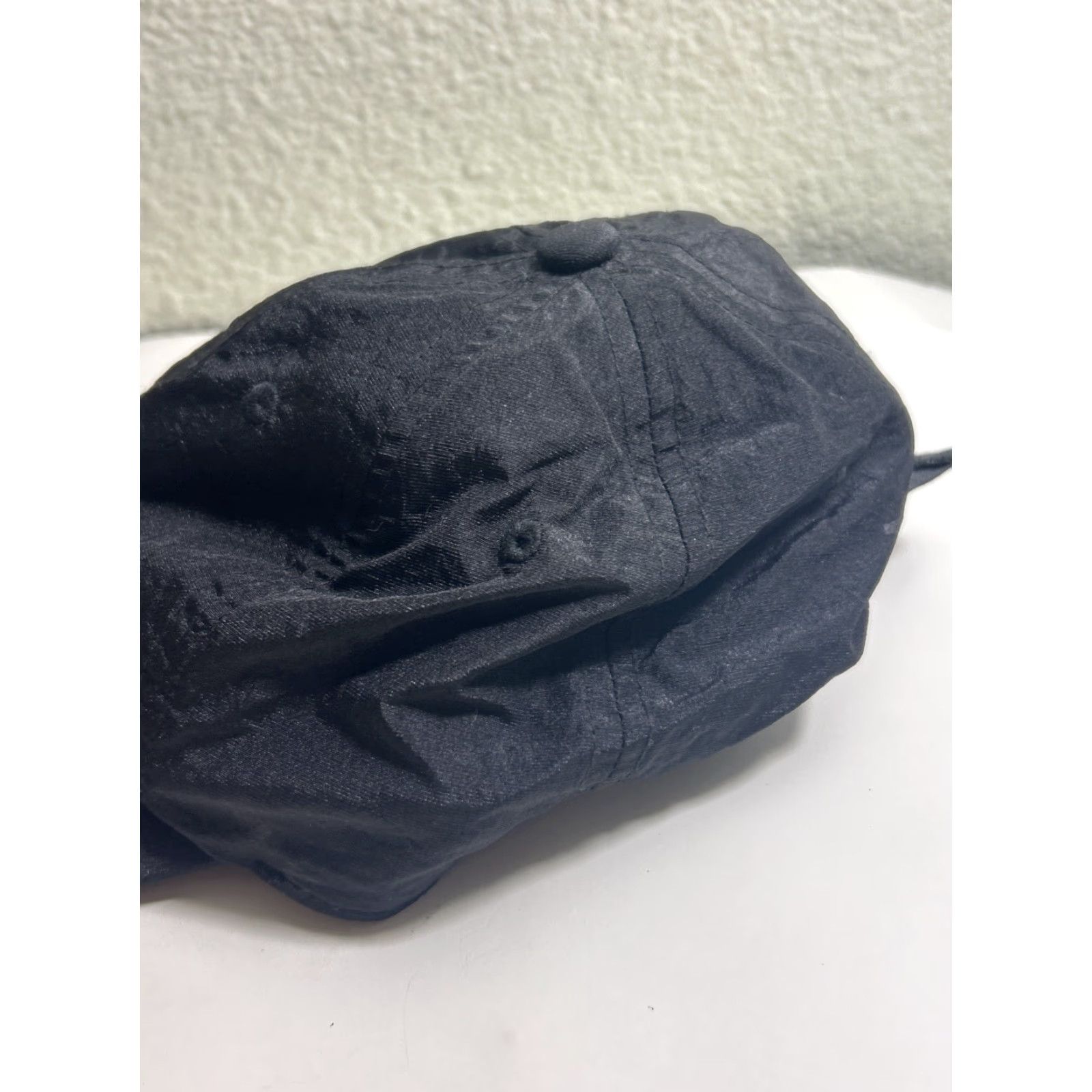 Adidas Adidas Strapback Hat Black Nylon Adjustable Baseball Cap Mens Lottery Size ONE SIZE - 7 Thumbnail