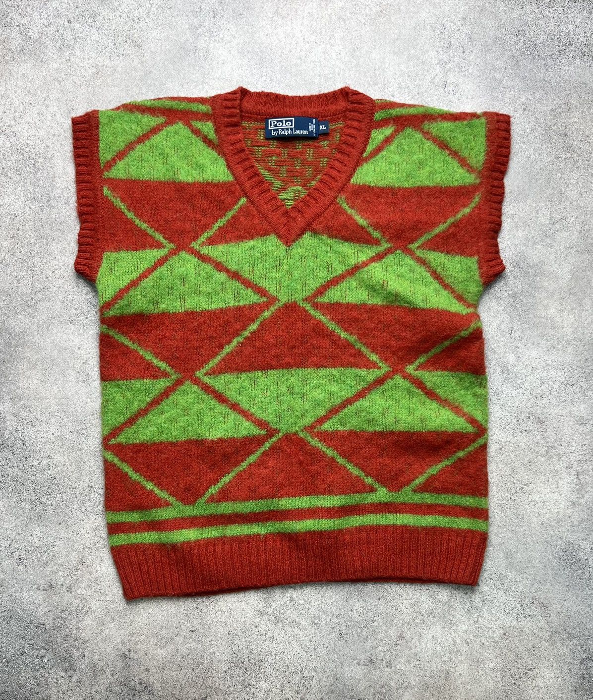 RRL Ralph Lauren Polo Ralph Lauren vintage wool vest Size US XL / EU 56 / 4 - 1 Thumbnail