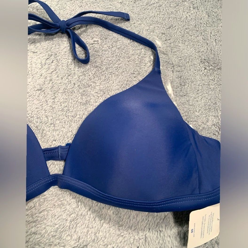 Prana PRana Lexie Top Belize NWT Blue L Bikini Top Women Regular Size Blue L NWT Belize Lexie Top Prana swimsuit top Size L / US 10 / IT 46 - 6 Thumbnail