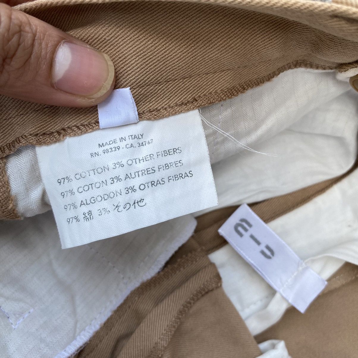 Miu Miu Miu Miu Nude Khaki Casual Pants Size US 31 - 10 Thumbnail